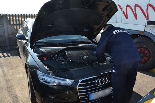 Policjanci odzyskali audi za ponad 200000 zł
