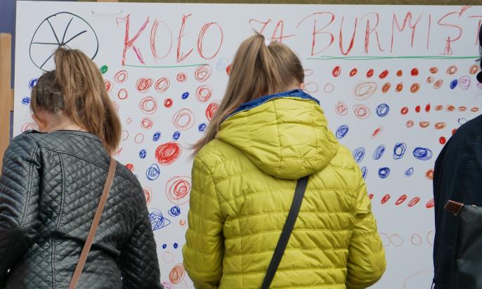 Koła dla burmistrza … Koła