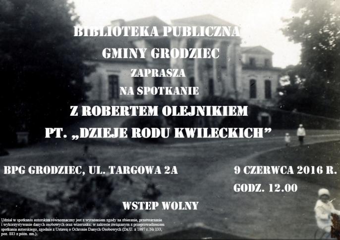 Spotkanie z Robertem Olejnikiem