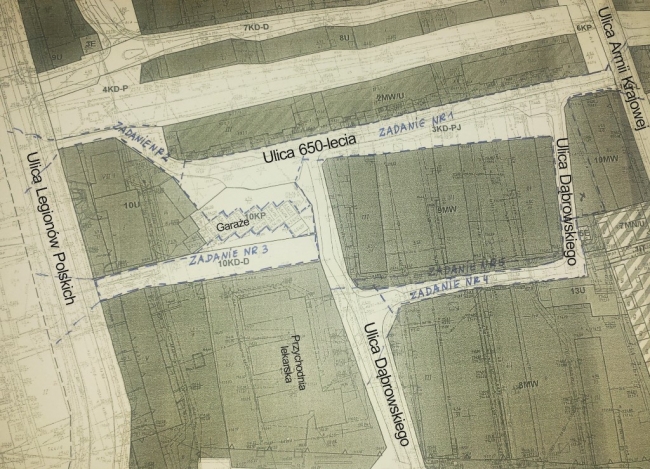 TUREK PROJEKTUJE PRZEBUDOWĘ ULIC ZA POLICJĄ