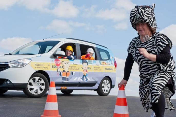 Spotkanie z Zebrą Drogową