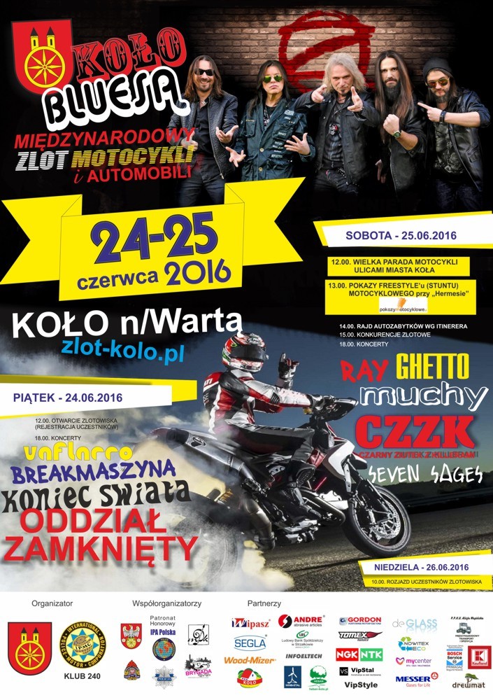 KOŁO BLUESA FESTIVAL 2016, 24-25.06.2016