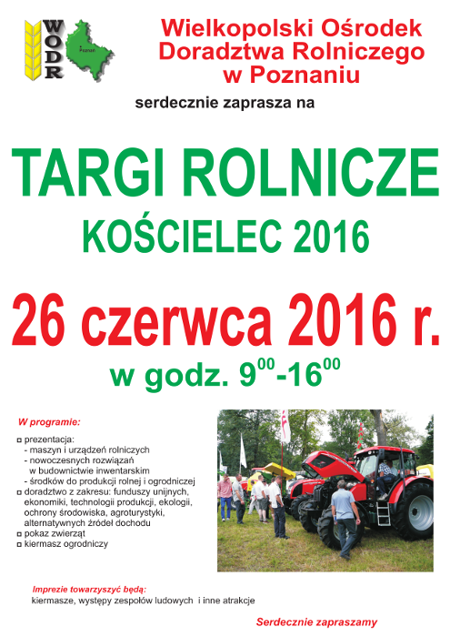 Targi rolnicze w Kościelcu