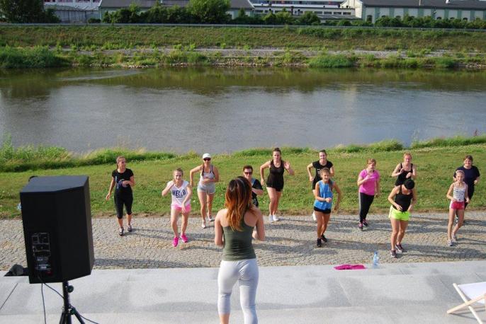 Zumba na Bulwarze