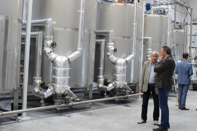 OTWARCIE ZAKŁADU PRZERÓBKI OLEJU RZEPAKOWEGO