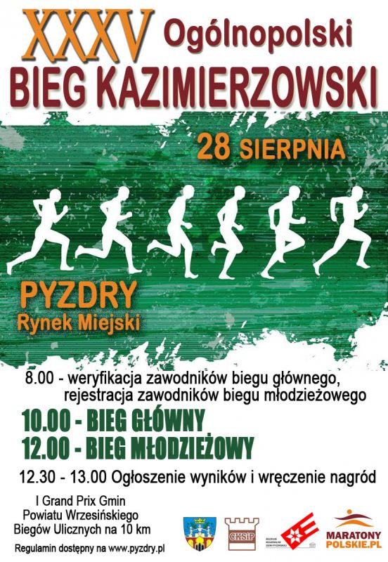XXXV Bieg Kazimierzowski – zapowiedź