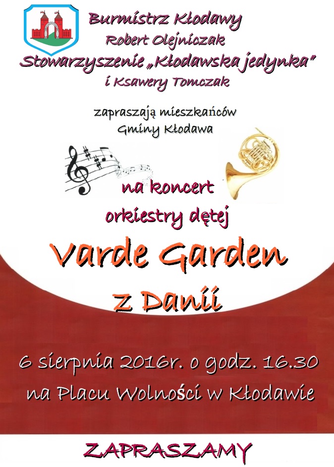 Koncert orkiestry dętej z Danii