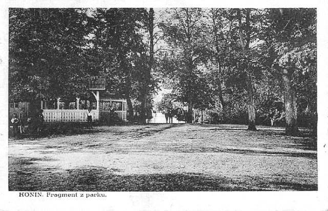 Konin, którego nie ma – Altana w parku.