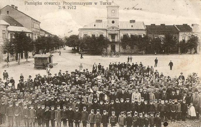 Pamiatka z 1912 roku.