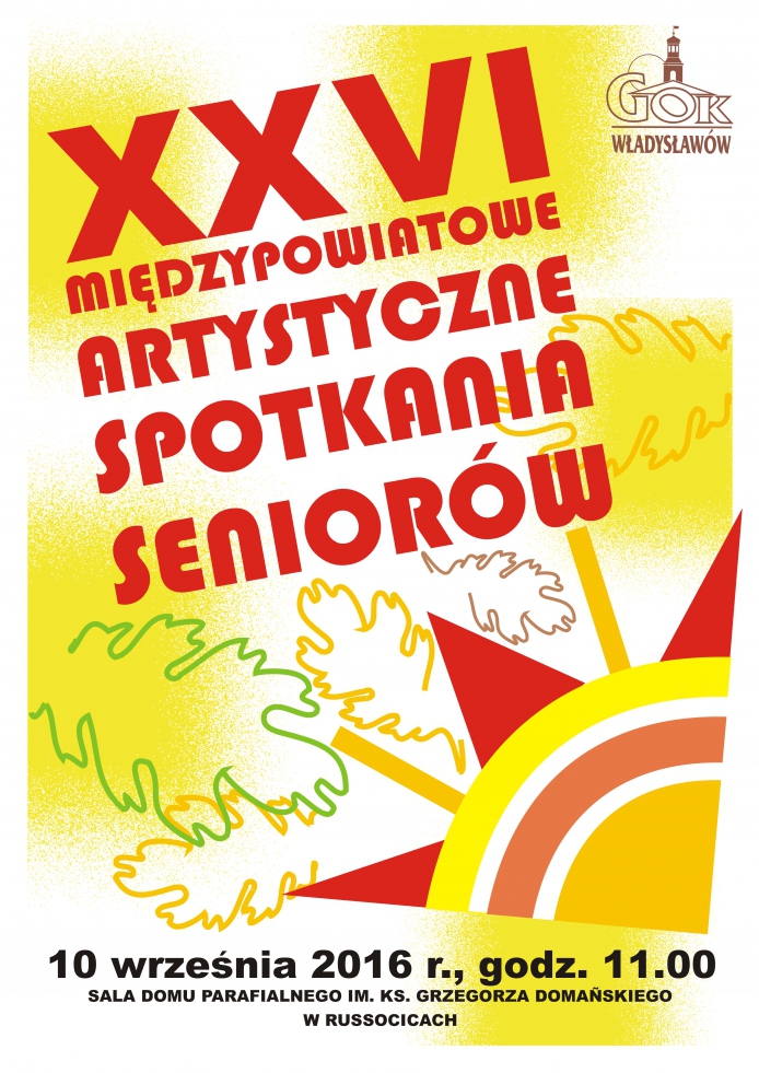 Artystyczne spotkanie seniorów