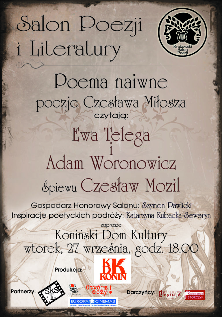 Czesław Miłosz w Salonie Poezji i Literatury