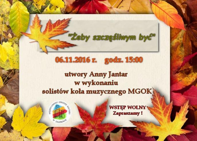 Szczęśliwym być w Zagórowie