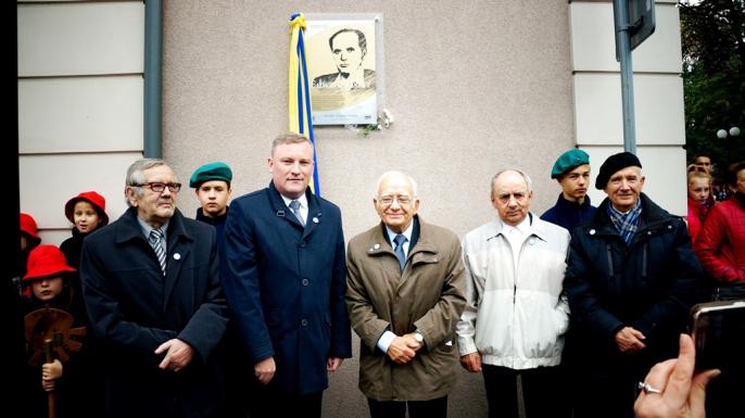 W 100. rocznicę urodzin Edwarda Fiszera odsłonięto tablicę pamiątkową