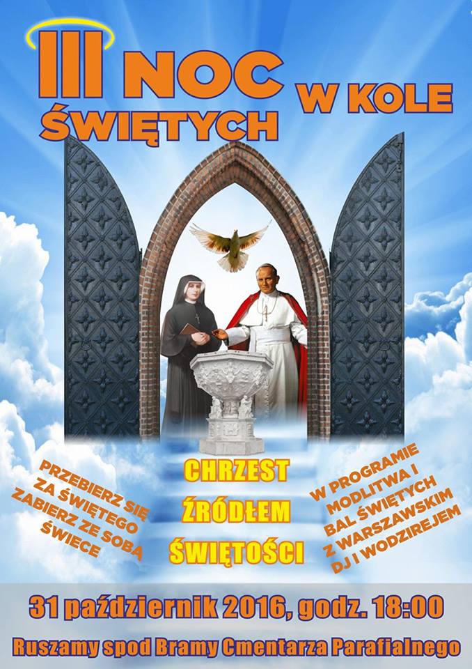 Zaproszenie na III Noc Świętych