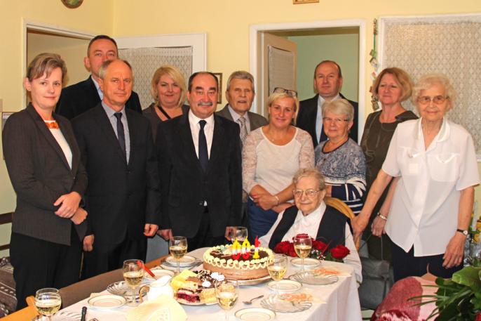 100 urodziny mieszkanki Witkowa
