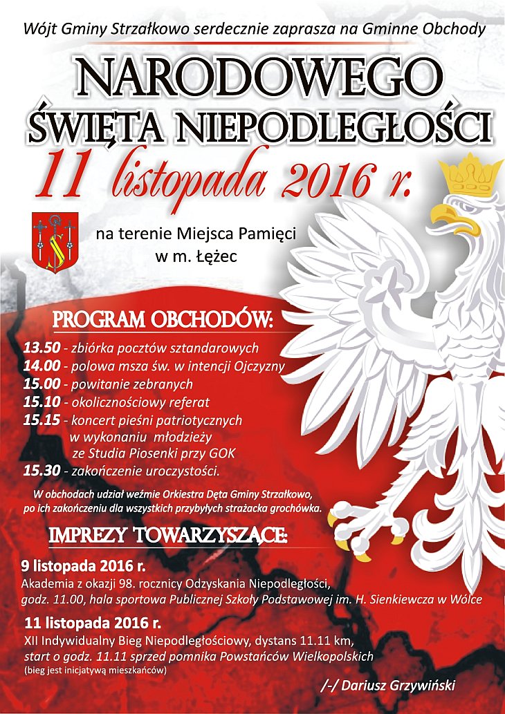 Świeto Niepodległości w Strzałkowie
