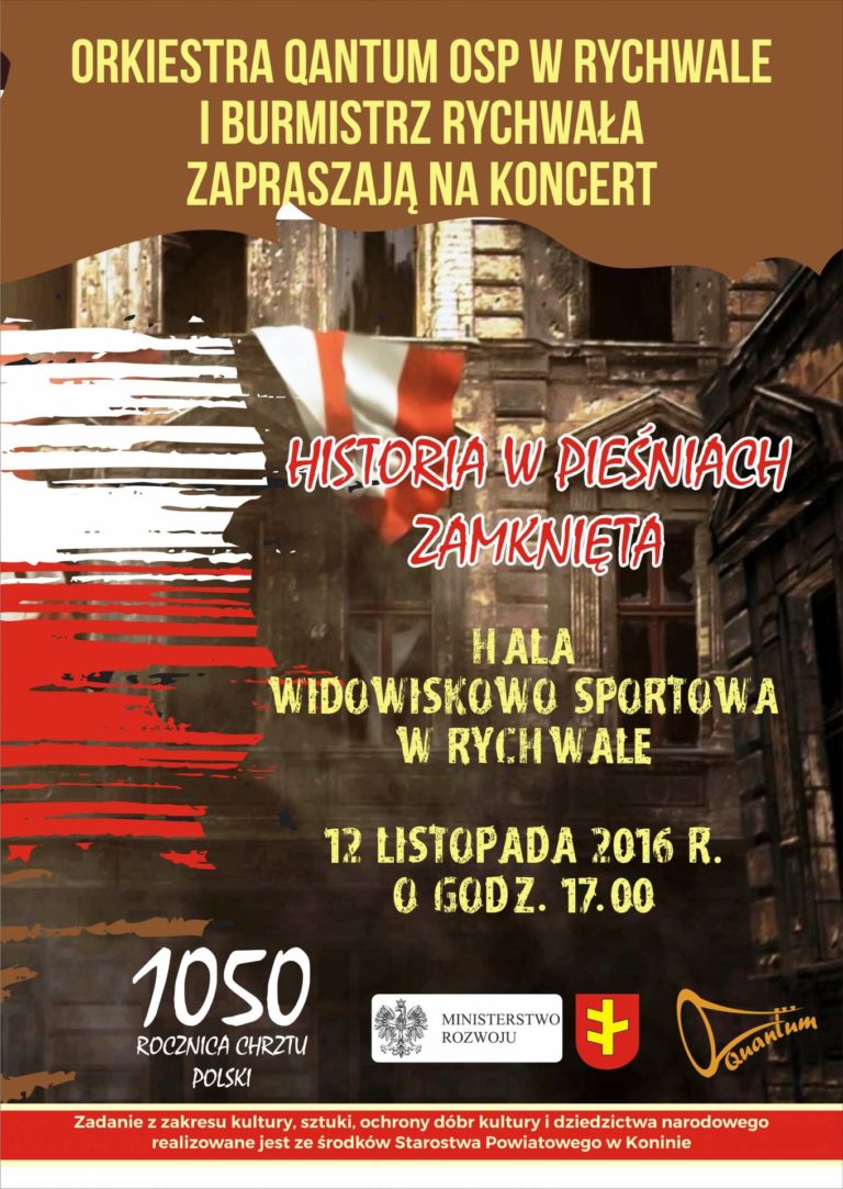 Koncert 12 listopada 2016