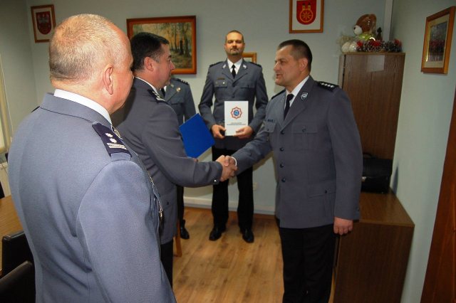 Pożegnanie z policyjnym mundurem