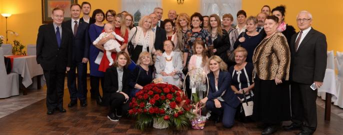 Setne urodziny pani Anny Dałek