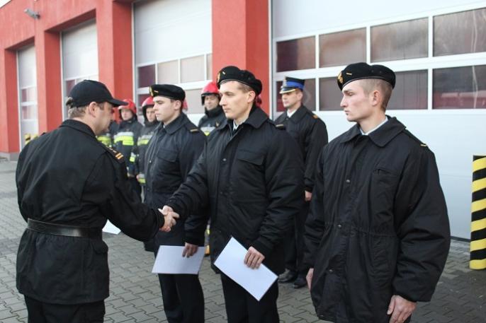 Nadanie wyższych stopni służbowych