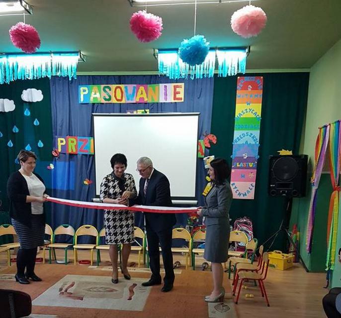 Uroczyste otwarcie Oddziału Przedszkolnego w Siąszycach