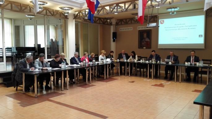 Posiedzenie Powiatowego Zespołu Zarządzania Kryzysowego dla miasta Konina