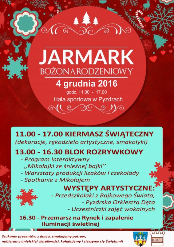 Jarmark Bożonarodzeniowy w Pyzdrach