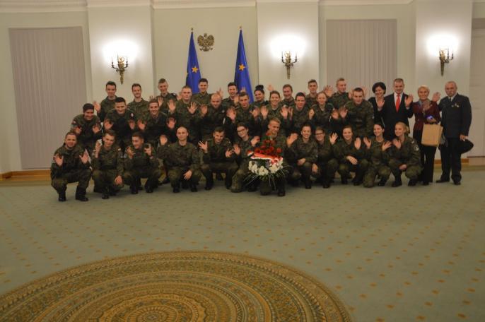 Uczniowie Kopernika w Pałacu Prezydenckim