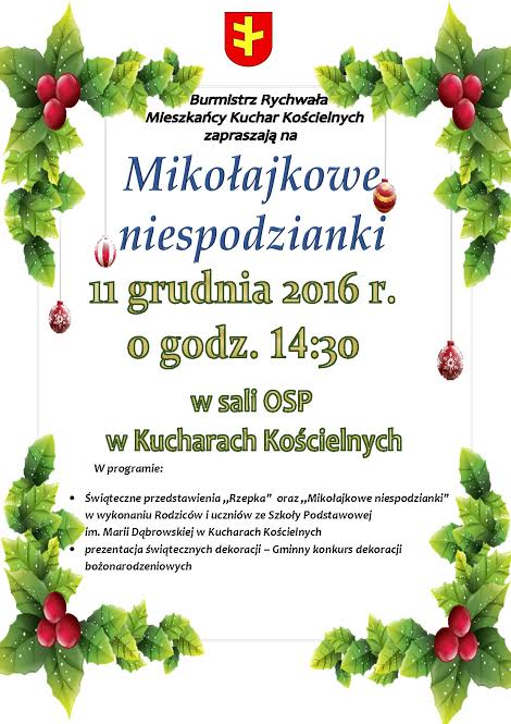 Mikołajki w Kucharach Kościelnych