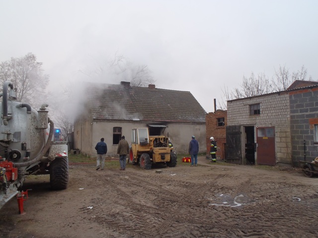 Śmierć w pożarze.