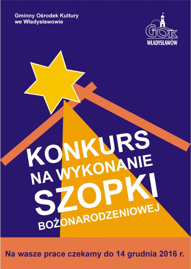 Wójt Władysławowa zaprasza do udziału w konkursie na wykonanie szopki bożonarodzeniowej