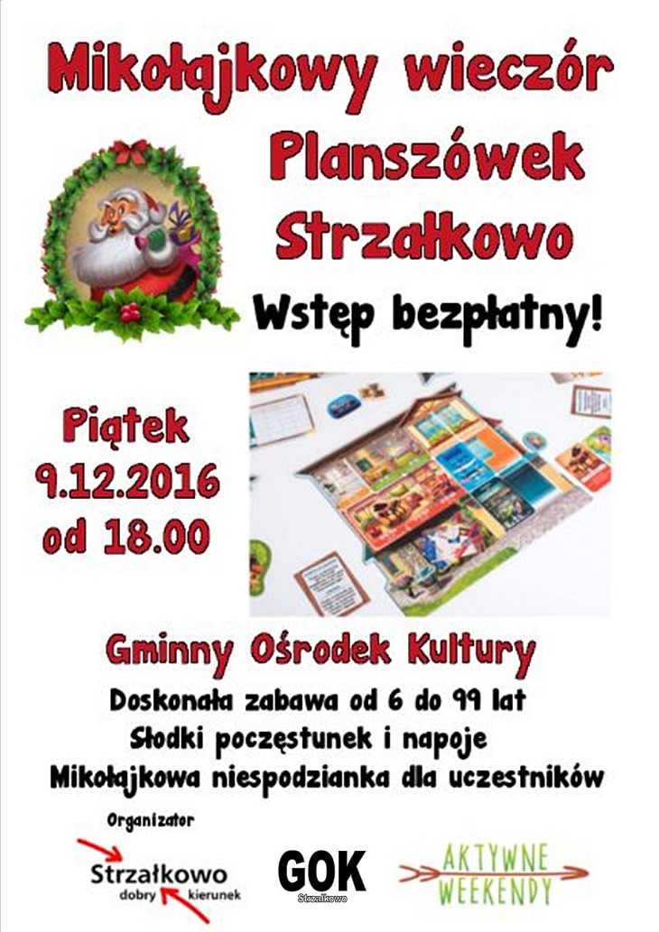 Wieczór planszówek w GOK