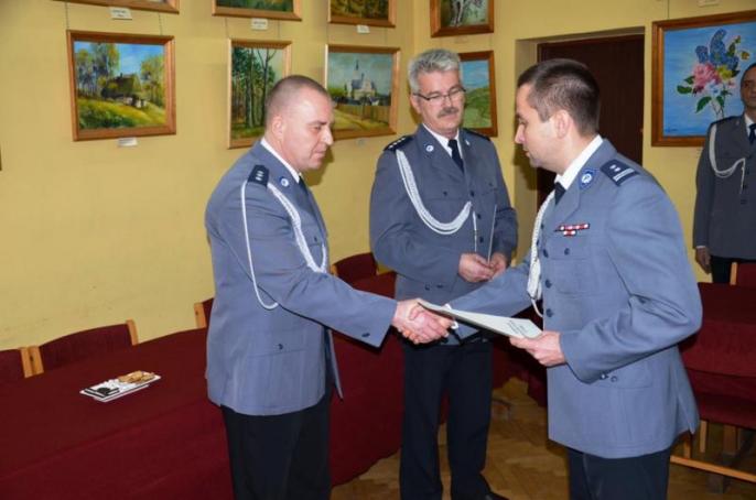 Nowi Komendanci Komisariatów Policji w Tuliszkowie i Dobrej