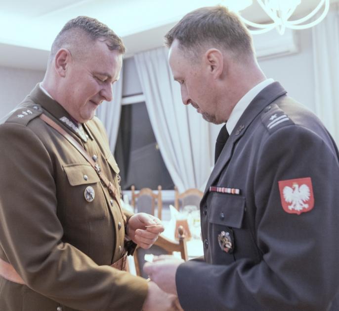 Wigilijne spotkanie ułanów