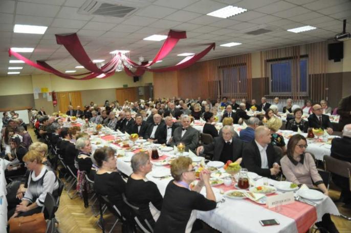 Wieczerza Wigilijna Seniorów	w Strzałkowie