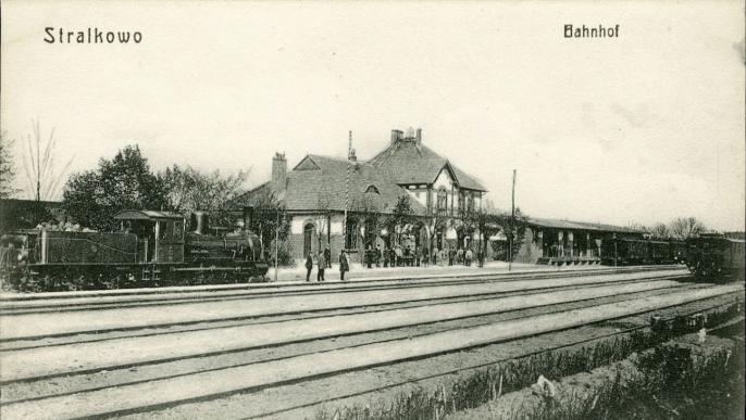 Dworzec kolejowy w Strzałkowie