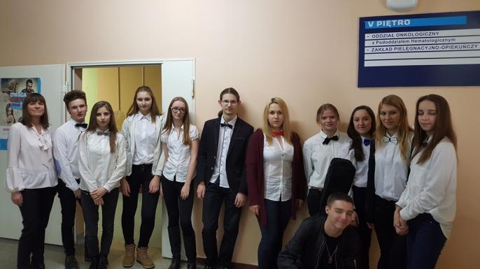 Spektakl dla pacjentów oddziału onkologicznego
