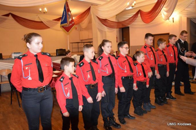 Zebranie sprawozdawcze OSP Kłodawa