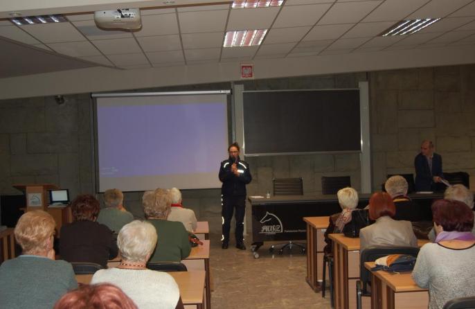 Spotkanie Policjantów z Seniorami