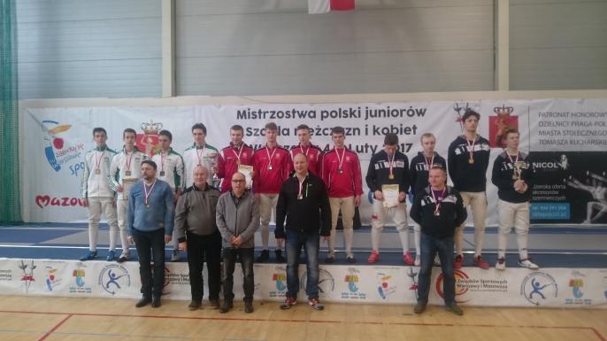 4 medale na Mistrzostwach Polski Juniorów