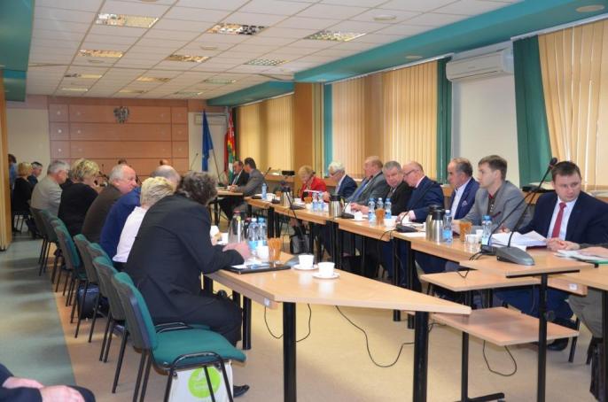 Z XXIV sesji Rady Powiatu Konińskiego.