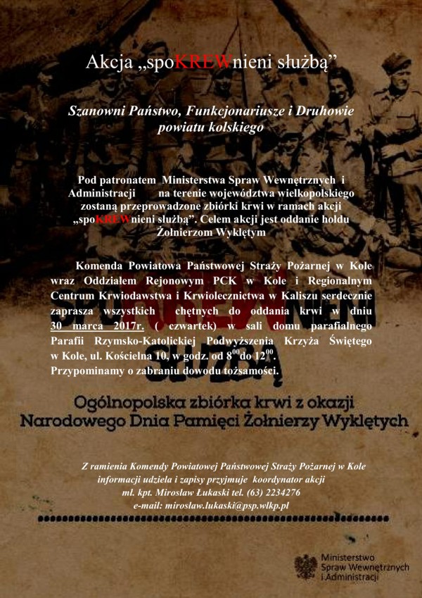 spoKREWnieni służbą