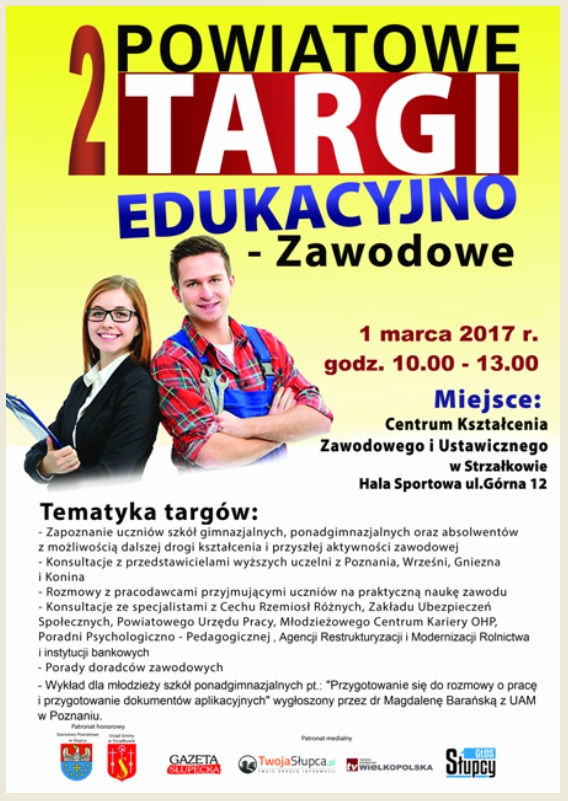 1 marca – II Powiatowe Targi Edukacyjno-Zawodowe