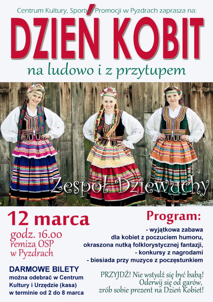 Dzień Kobit na ludowo i z przytupem