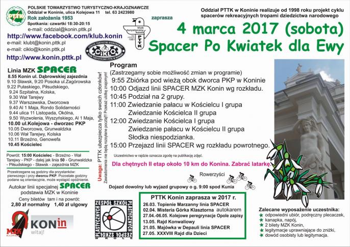 Kolejny spacer z PTTK