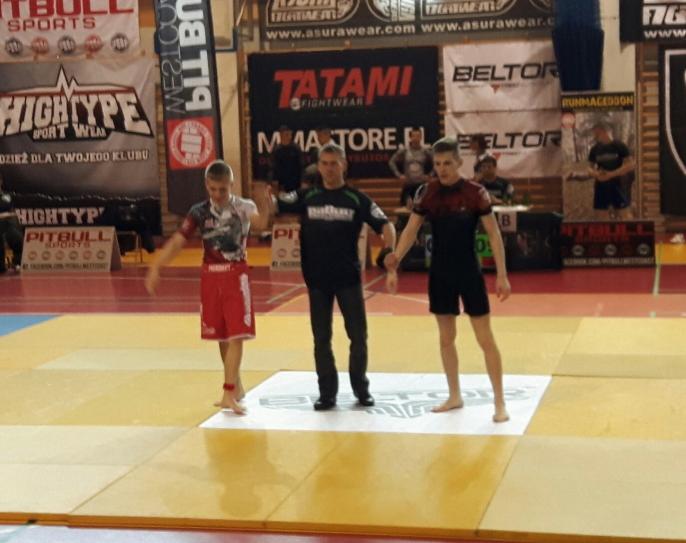 Kewin Rutkowski Mistrzem Polski juniorów NO GI JIU JITSU