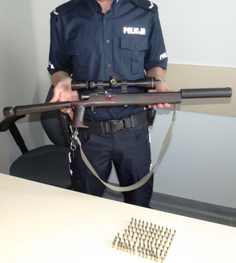 Kłusownik zatrzymany przez kłodawskich policjantów