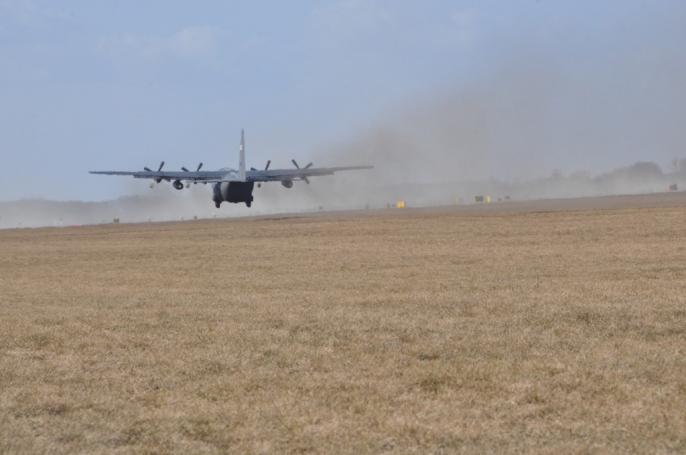 Wojskowe kolosy startują z … łąki