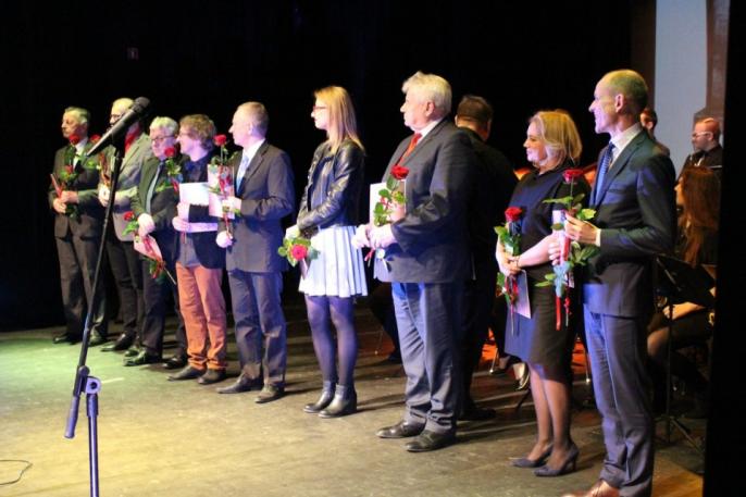 Statuetki Czesławów  wręczone