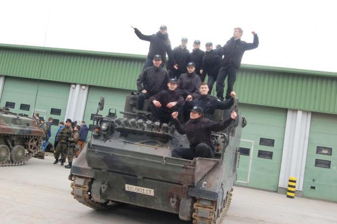 ZSCKU na dniu otwartych koszar w Świętoszowie